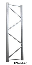 China El perno de acero resistente comercial de los estantes del almacenamiento conecta el marco vertical 4 * 10 pies fábrica