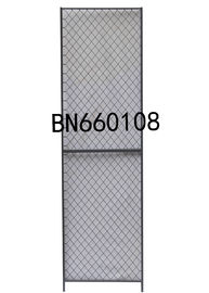 China 8&#039; arriba X 1&#039; de par en par malla de acero que divide el color gris tejido de los paneles de malla de alambre acabado fábrica