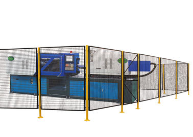 China La máquina modular que guardaba los paneles, acero soldó con autógena el panel de malla de alambre 5&#039; de par en par X 7&#039; alto fábrica