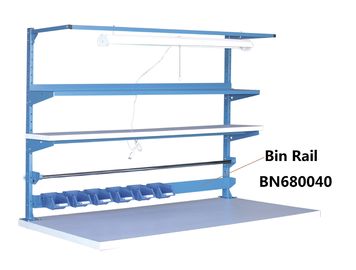 China El organizador resistente ajustable de la tabla de trabajo del azul para los pernos de los compartimientos y las nueces conectan fábrica
