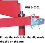 El tipo estrecho almacenamiento del cilindro de gas comprimido atormenta con el divisor de cadena/el Pin bloqueable proveedor