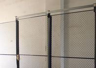 Altas divisiones del alambre y jaulas visibles de la seguridad, armarios de almacenamiento de la jaula del metal 20' *15 ' *10 ' proveedor