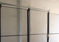 Jaula de la seguridad de la malla de alambre de los lados del control de acceso 3, jaula 20* 10 *10 de la seguridad de Warehouse proveedor