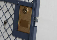 La división comercial de la malla de alambre artesona la puerta llena de la jaula del alambre de la altura 230 libras de peso proveedor