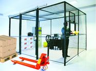 Cuartos ventilados alto de la seguridad de la malla de alambre, armario de almacenamiento interior de la jaula de la seguridad proveedor