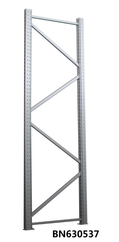 El perno de acero resistente comercial de los estantes del almacenamiento conecta el marco vertical 4 * 10 pies proveedor