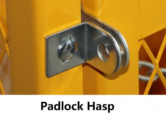 Los gabinetes de almacenamiento del cilindro del propano de la vertical 4 con la cadena de seguridad/escogen la puerta magnética