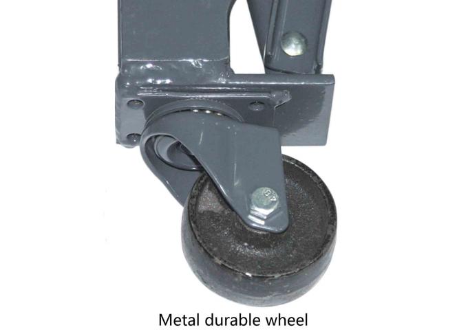 Las puertas de seguridad plegables de acero grises para el metal del negocio Scissor la puerta sin montar