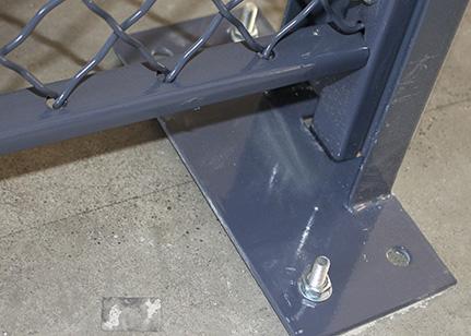 La seguridad de la malla de alambre de la seguridad divide los tabiques seguros 20*15 * 8 pies de independiente